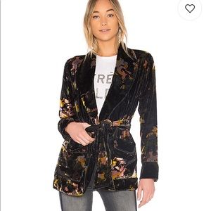 Velvet Wrap Jacket by Mother